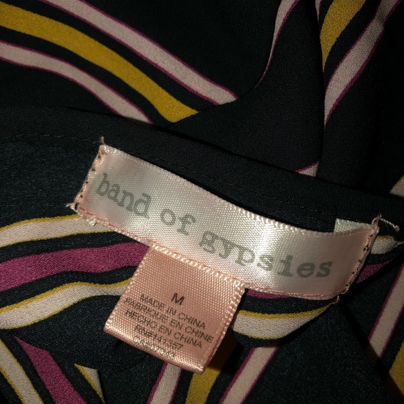 Stripped cropped blouse - Picture 3 of 3